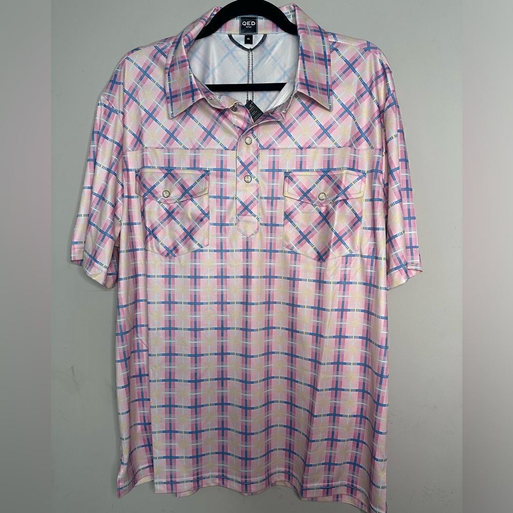 QED London Polo Style Shirt Size XL